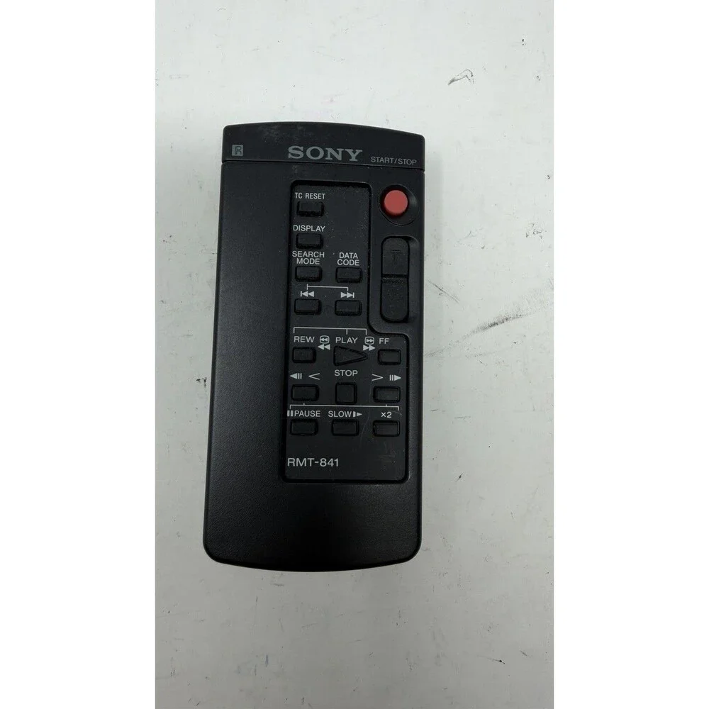 SONY RMT-841 HD DV PROFESSIONAL CAMCORDER REMOTE CONTROL HVR-Z1W HVR-Z1U TESTED